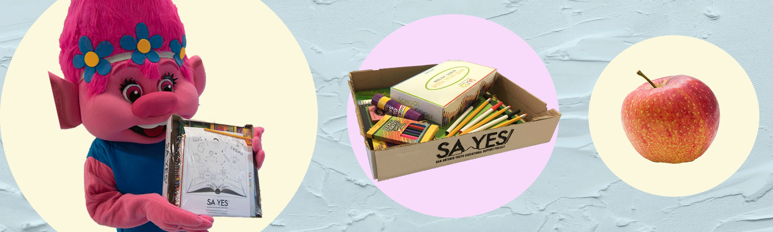 Noisy Trumpet Helps SA YES Provide Back-to-School Basics